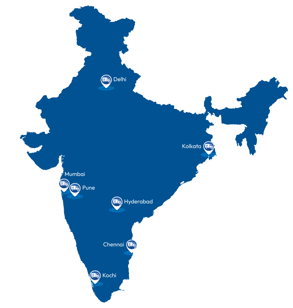 Sub Zero Presence Across India
